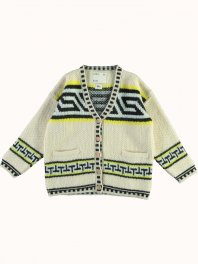 G.o.D. - W-Native Cardigan Knitted Ivory