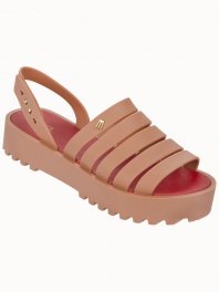 Melissa Creatives Flat Brown / Red