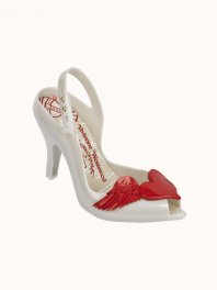 Melissa Vivienne Westwood Anglomania + Melissa Lady Dragon XII White/Red